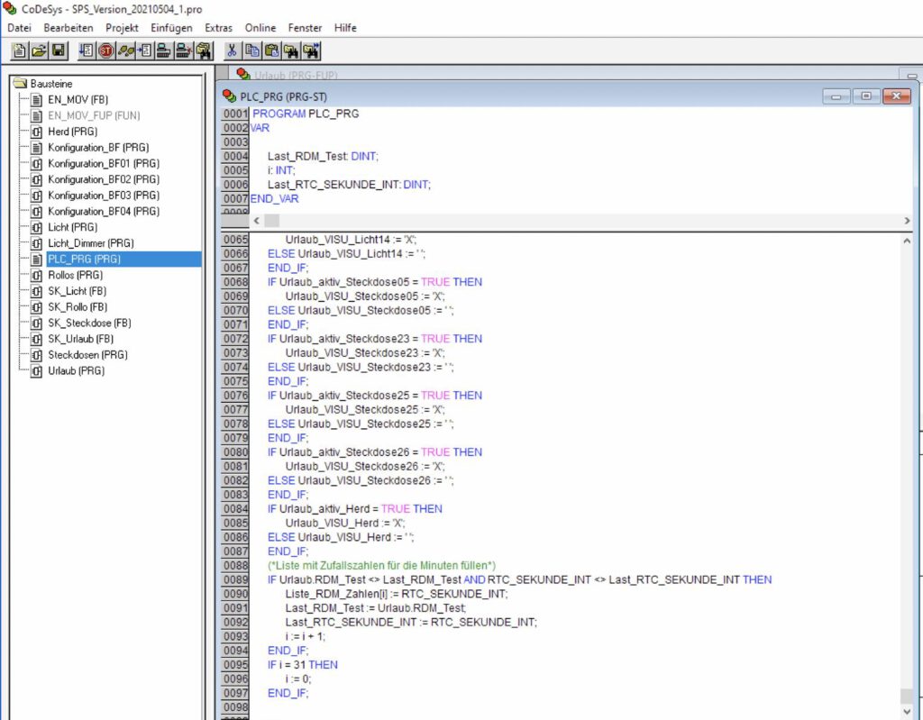 WAGO CodeSys Programming